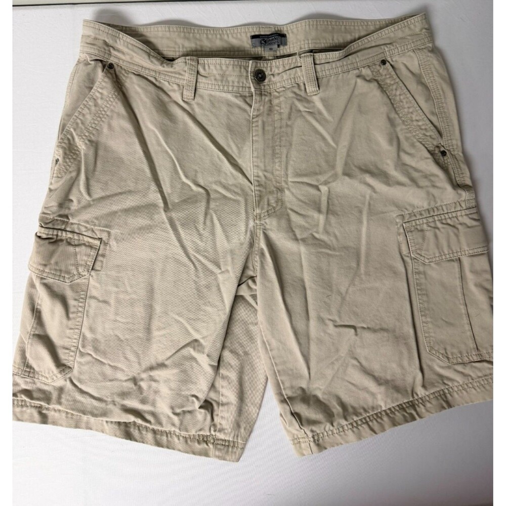 Gander Mountain Guide Series Mens 40 Khaki Cargo Utility Outdoor Shorts